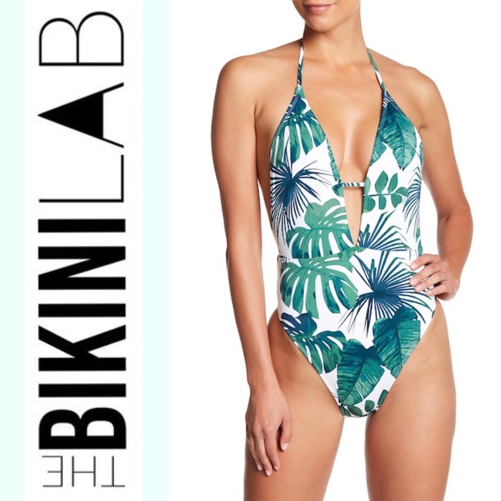 Tropical Fronds One-Piece Swimsuit